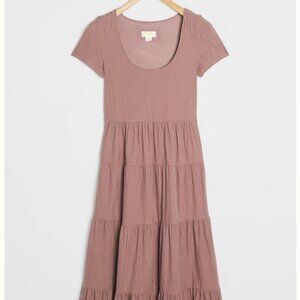 Maeve Gillian Tiered Maxi Dress